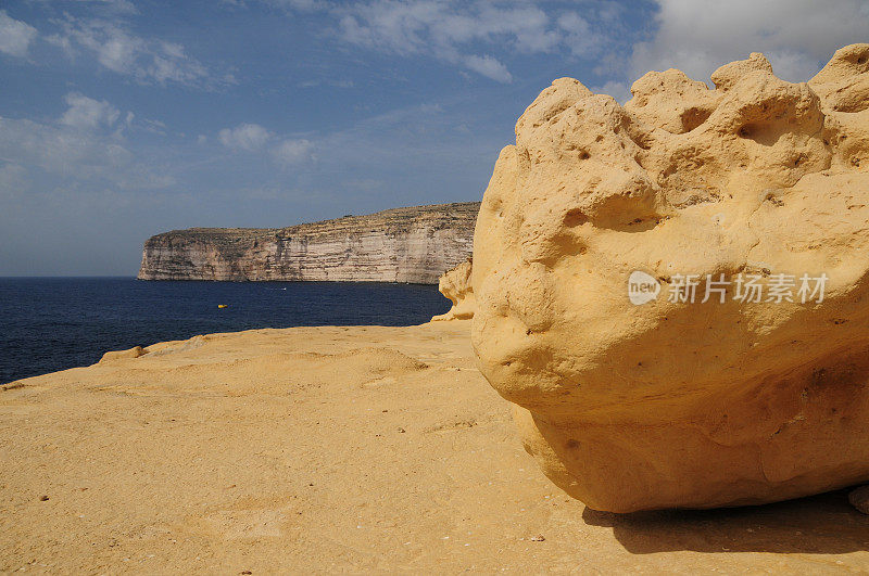 Xlendi Gozo,马耳他群岛。